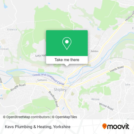 Kevs Plumbing & Heating map