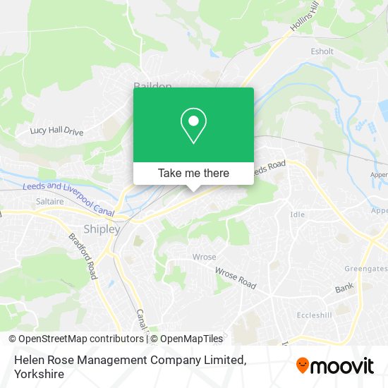 Helen Rose Management Company Limited map