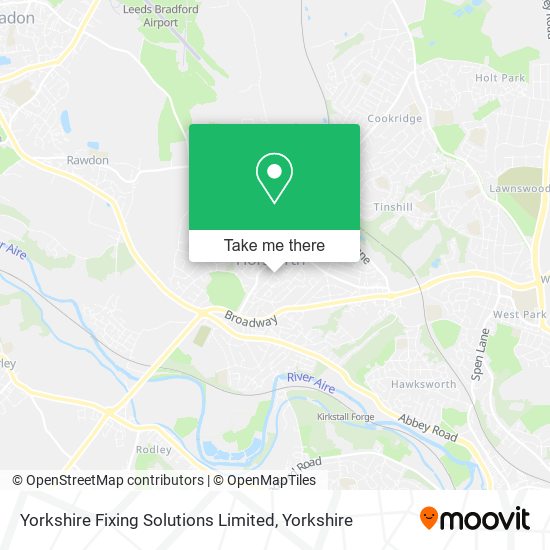 Yorkshire Fixing Solutions Limited map