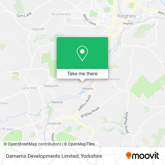 Damems Developments Limited map