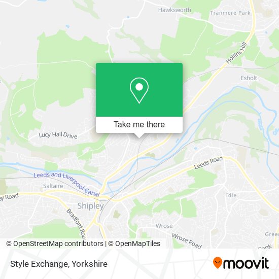 Style Exchange map
