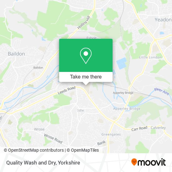 Quality Wash and Dry map