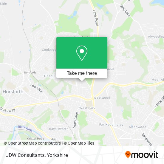 JDW Consultants map