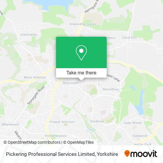 Pickering Professional Services Limited map