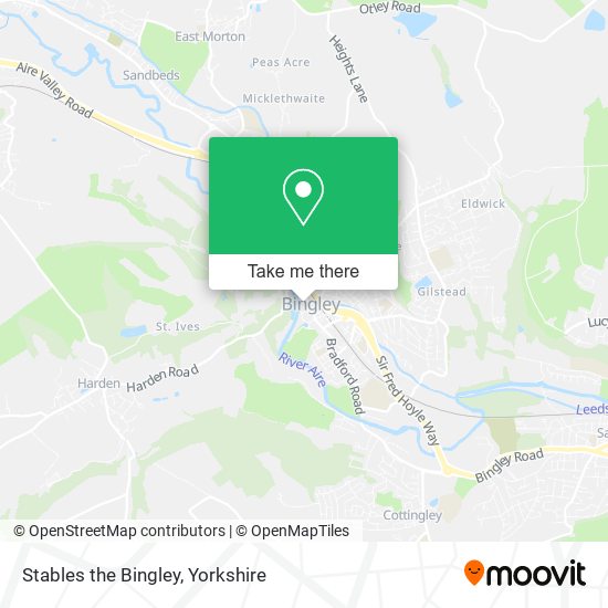 Stables the Bingley map