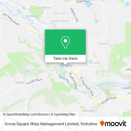 Grove Square Ilkley Management Limited map