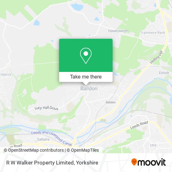 R W Walker Property Limited map