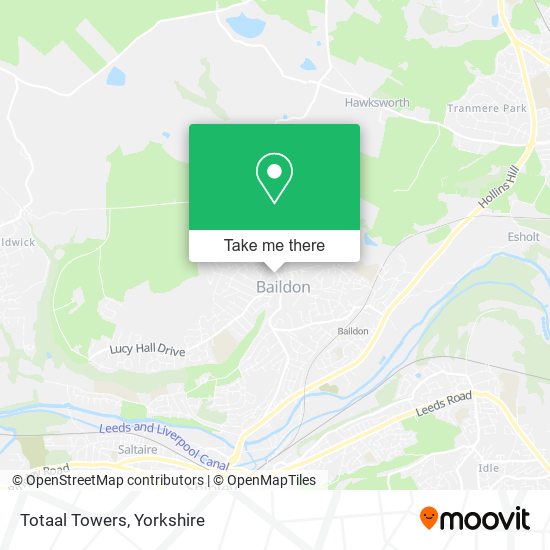 Totaal Towers map