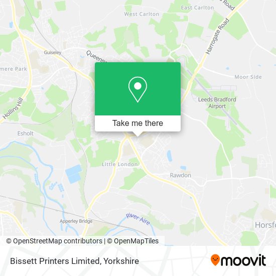 Bissett Printers Limited map