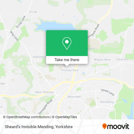 Sheard's Invisible Mending map