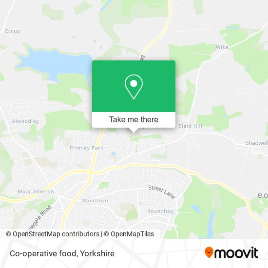 Co-operative food map