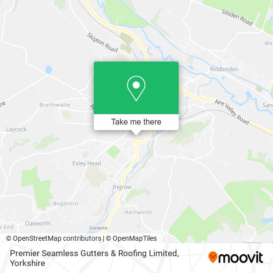 Premier Seamless Gutters & Roofing Limited map