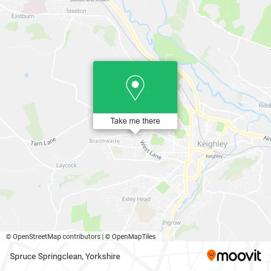 Spruce Springclean map