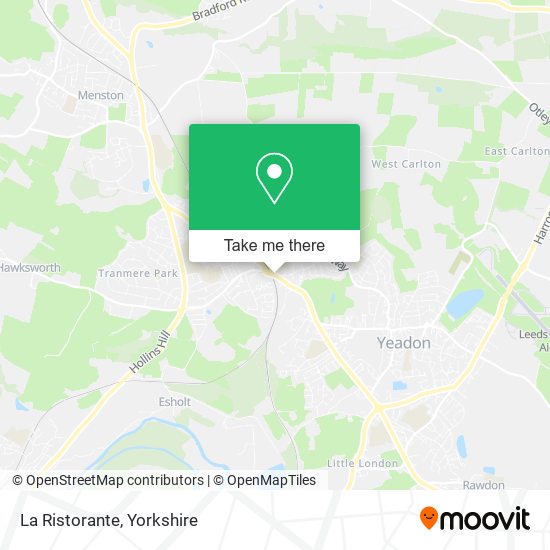 La Ristorante map