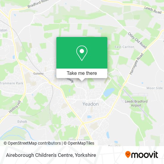 Aireborough Children's Centre map