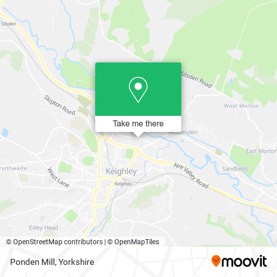 Ponden Mill map