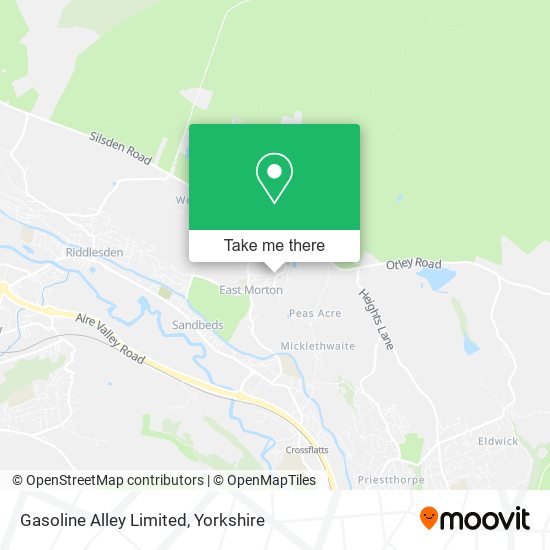 Gasoline Alley Limited map