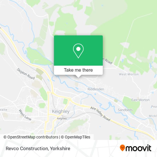 Revco Construction map