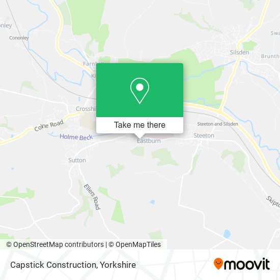 Capstick Construction map