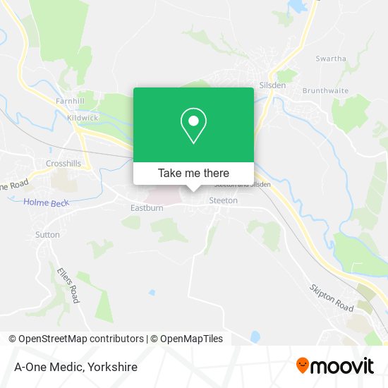 A-One Medic map