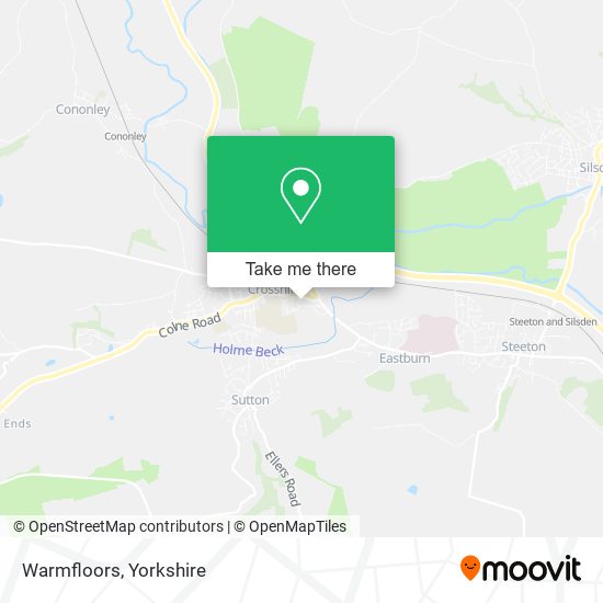 Warmfloors map