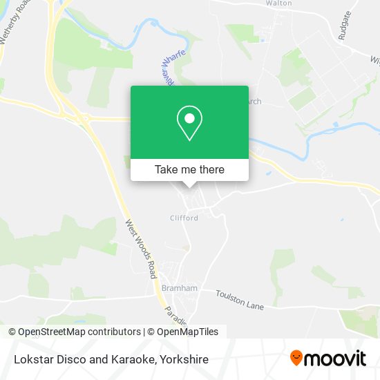 Lokstar Disco and Karaoke map