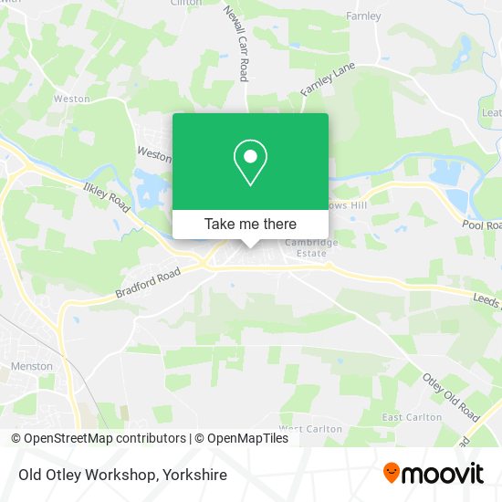 Old Otley Workshop map