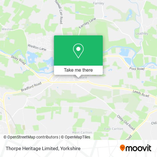 Thorpe Heritage Limited map