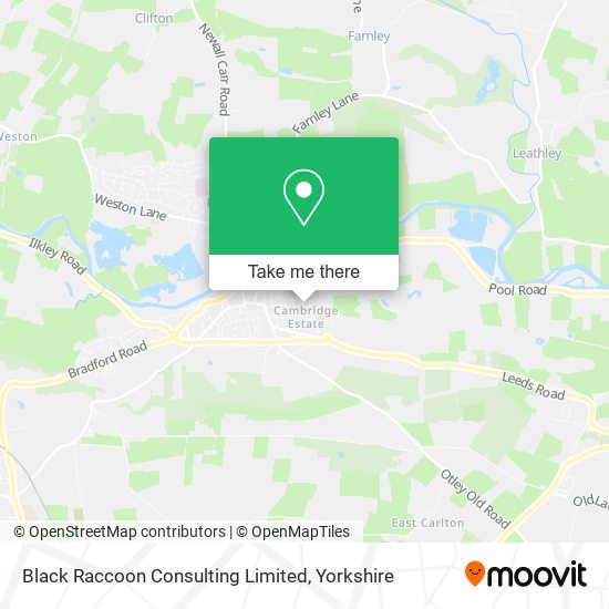 Black Raccoon Consulting Limited map