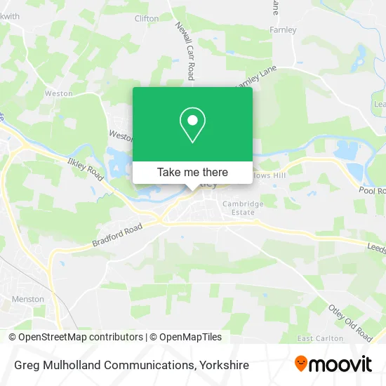 Greg Mulholland Communications map