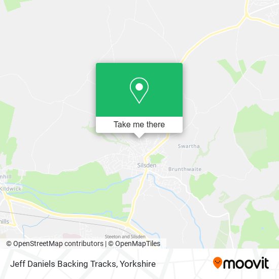 Jeff Daniels Backing Tracks map