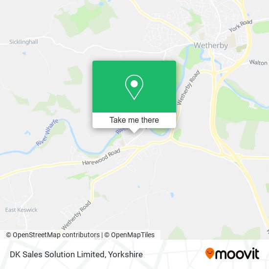 DK Sales Solution Limited map