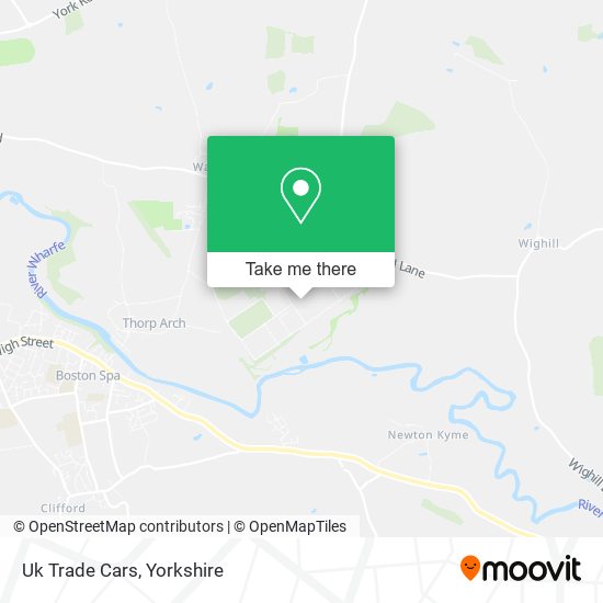 Uk Trade Cars map