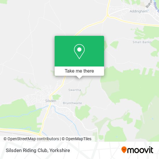 Silsden Riding Club map