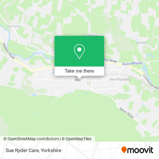 Sue Ryder Care map