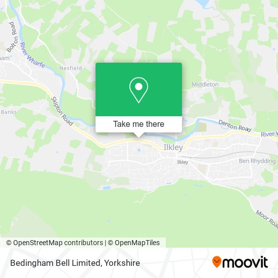 Bedingham Bell Limited map