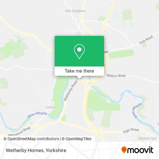Wetherby Homes map