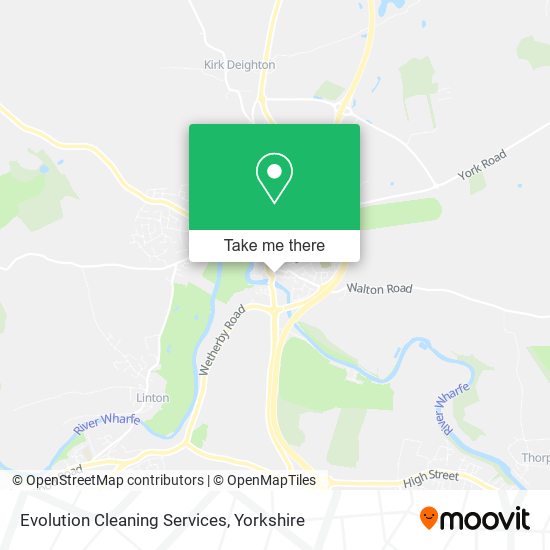 Evolution Cleaning Services map