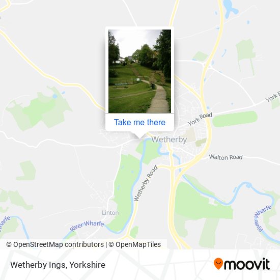 Wetherby Ings map