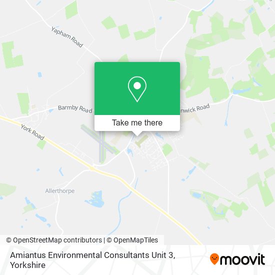 Amiantus Environmental Consultants Unit 3 map