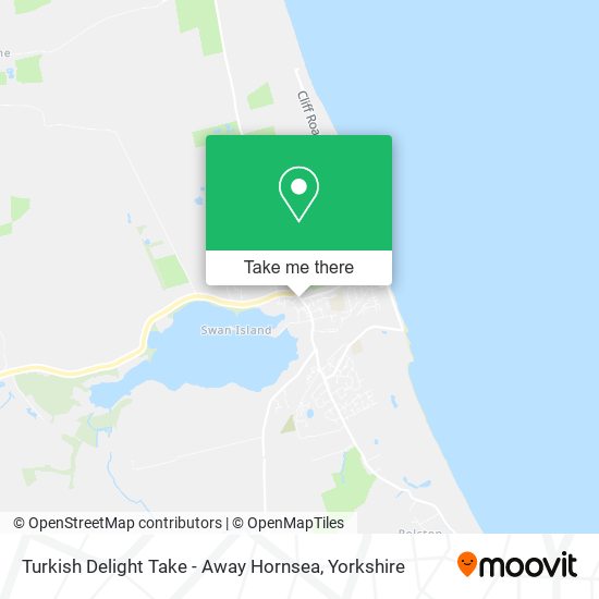 Turkish Delight Take - Away Hornsea map