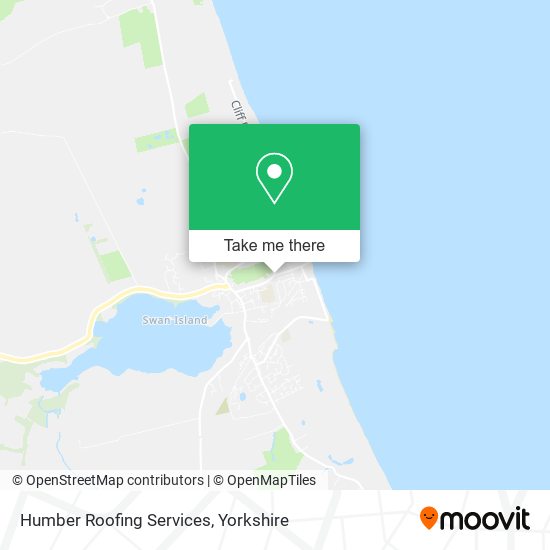 Humber Roofing Services map