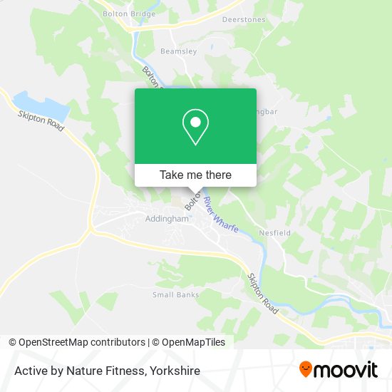 Active by Nature Fitness map