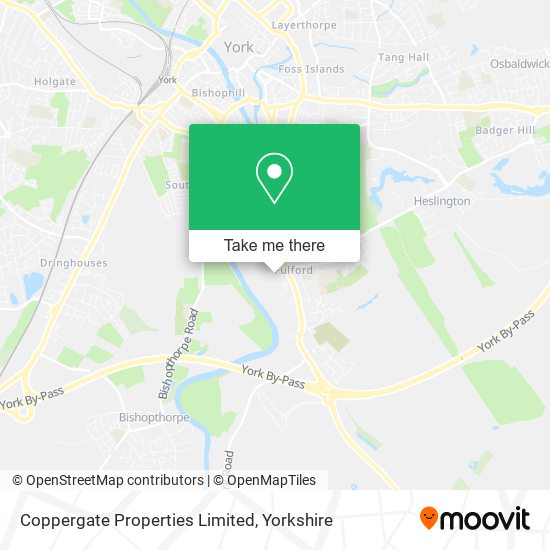 Coppergate Properties Limited map