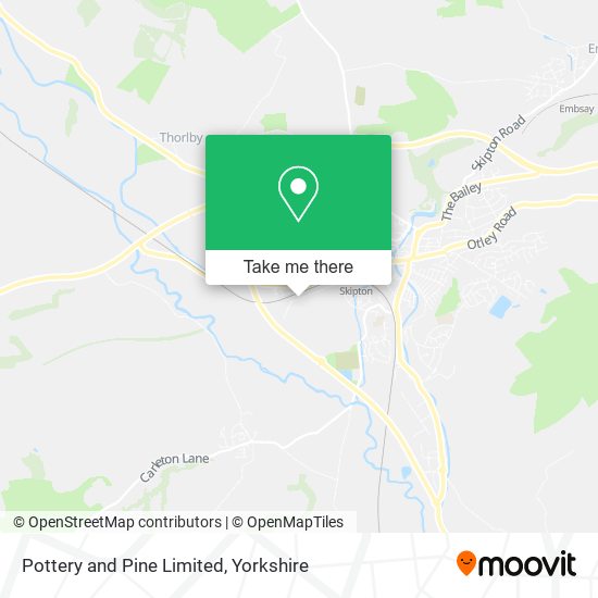 Pottery and Pine Limited map