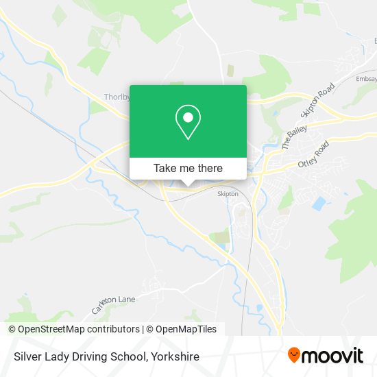 Silver Lady Driving School map