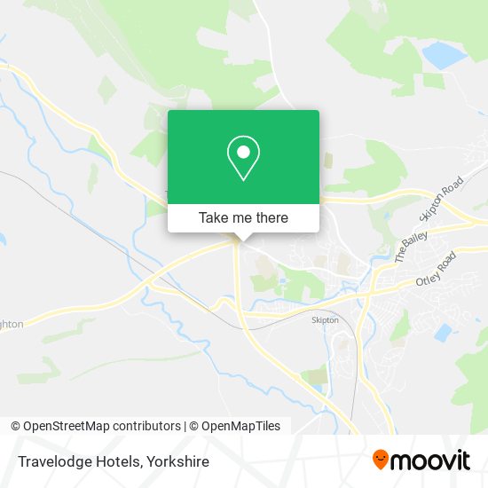 Travelodge Hotels map
