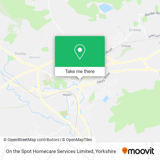 On the Spot Homecare Services Limited map