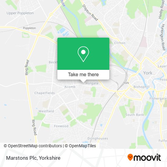 Marstons Plc map