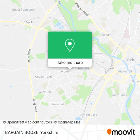 BARGAIN BOOZE map